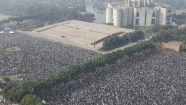 লাখ লাখ মানুষের অংশগ্রহণে খালেদা জিয়ার জানাজা সম্পন্ন