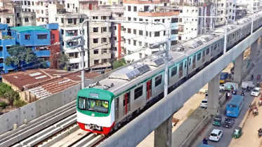 ২২ ঘণ্টা পর স্বাভাবিক হলো মেট্রোরেল চলাচল