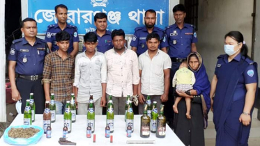 মিরসরাইয়ে পিস্তল ও মাদক উদ্ধার, স্বামী-স্ত্রীসহ আটক ৬
