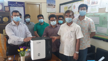 শ্রীমঙ্গল ৫০ শয্যা হাসপাতালে কন্সেন্ট্রেটর মেশিন প্রদান