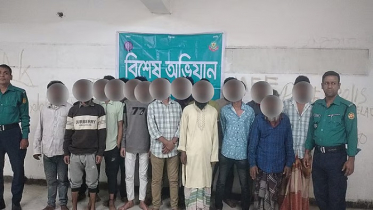 মোহাম্মদপুরে পুলিশের বিশেষ অভিযানে গ্রেপ্তার ১৬