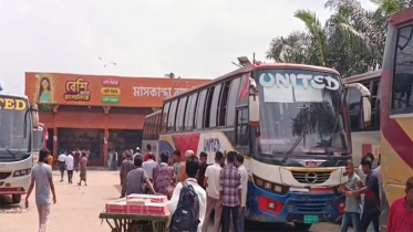 ঢাকা-ময়মনসিংহ রুটে অনির্দিষ্টকালের জন্য বাস চলাচল বন্ধ