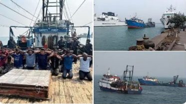 ধরে নিয়ে যাওয়া ৭৮ নাবিকের ছবি প্রকাশ করল ভারতীয় কোস্টগার্ড