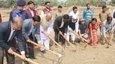 ঐতিহাসিক প্রাচীন নিদর্শন জগদ্দল বিহারের পুন:খনন শুরু