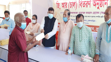 নাসিরনগরে দুর্গোৎসব উপলক্ষে সরকারি অনুদান বিতরণ 