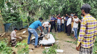 নাটোরে ২৪ দিন পর কবর থেকে লাশ উত্তোলন