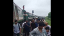 নাটোরে ট্রেন লাইনচ্যুত, উত্তরবঙ্গ-ঢাকা রেল যোগাযোগ বন্ধ