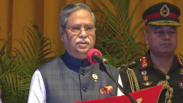 ২২তম রাষ্ট্রপতি হিসেবে শপথ নিলেন মো. সাহাবুদ্দিন