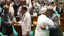 নতুন রাষ্ট্রপতিকে লাল গোলাপ শুভেচ্ছা প্রধানমন্ত্রীর, কোলাকুলি জামায়াত আমিরের