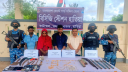 হাতিয়ায় যৌথবাহিনীর অভিযানে নারীসহ আটক ৪, আগ্নেয়াস্ত্র উদ্ধার