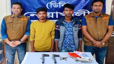 বেগমগঞ্জে অস্ত্র-গুলিসহ আটক ২