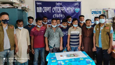 সোনাইমুড়ীতে ১২ জুয়াড়ি আটক