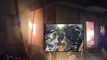 প্রেমিককে কুপিয়ে আহতের জেরে প্রেমিকার বাড়ি-ঘরে আগুন