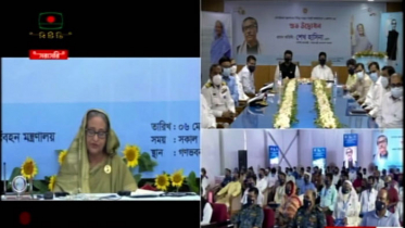 নৌপরিবহন মন্ত্রণালয়ের বিভিন্ন প্রকল্প উদ্বোধন করলেন প্রধানমন্ত্রী