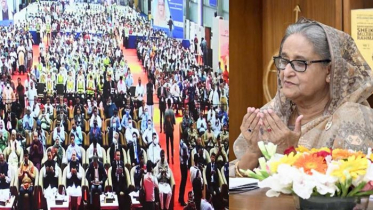 ঢাকা-আশুলিয়া এলিভেটেড এক্সপ্রেসওয়ের নির্মাণ কাজ উদ্বোধন
