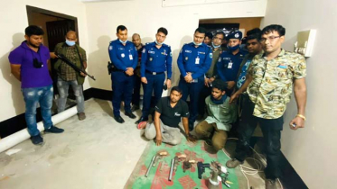 পাবনায় অবৈধ অস্ত্র তৈরির কারখানার সন্ধান