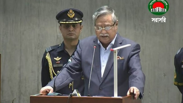 সংসদে হাসিনা সরকারের শাসনকাল নিয়ে রাষ্ট্রপতির বক্তব্য