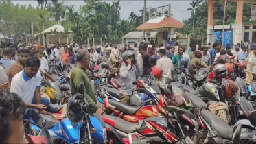 পঞ্চগড়ে পেট্রোল পাম্পে হামলার শিকার ইউএনও