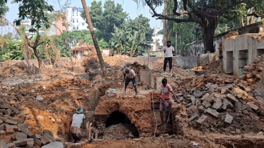 রাজশাহীতে জমিদারবাড়ির নিচে সুড়ঙ্গের সন্ধান
