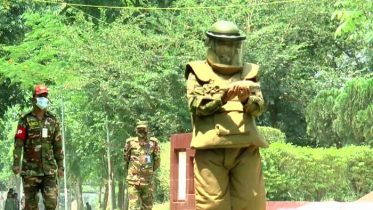 রাবিতে উদ্ধার হওয়া মর্টার শেলের বিস্ফোরণ