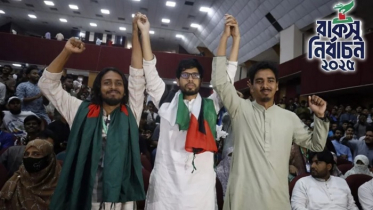 রাকসু  নির্বাচনে ২০টি পদে  জয়ী শিবিরের প্যানেল