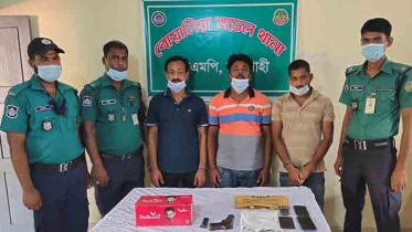 পিস্তল হাতে ২ যুবকের ভিডিও ভাইরাল, গ্রেফতার ৩