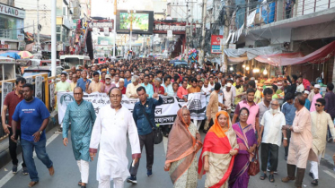 রাজশাহীতে লিটনের শেষ প্রচার মিছিল জনসমুদ্রে পরিণত