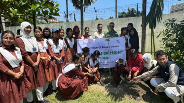 রোটারি ক্লাব বনানীর উদ্যোগে মাইলস্টোন কলেজে নিহতদের স্মরণে বৃক্ষরোপণ