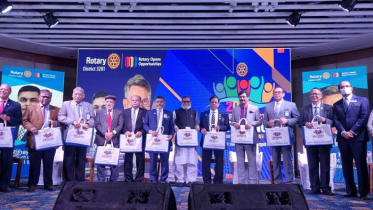 ১১ জন বীর মুক্তিযোদ্ধাকে রোটারীর সম্মাননা প্রদান