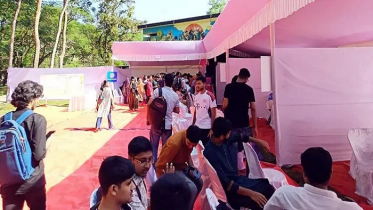 শাবিপ্রবিতে দিনব্যাপী ছাত্রশিবিরের চক্ষু ক্যাম্প