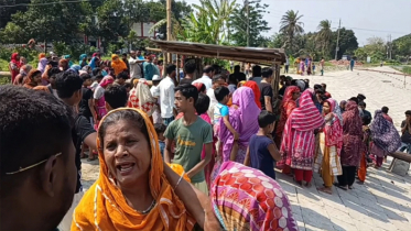 অরক্ষিত সেচ পাম্পে বোরখা পেঁচিয়ে নারীর মর্মান্তিক মৃত্যু