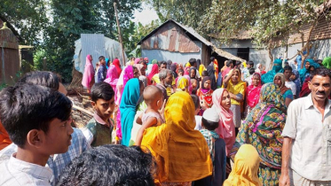 শেরপুরে ঘরে লাগা আগুনে সাবেক নারী ইউপি সদস্যসহ নিহত ২