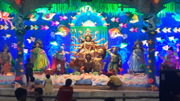 সীতাকুণ্ডে সাড়ম্বরে পালিত হচ্ছে দুর্গোৎসব