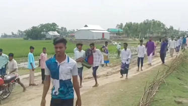 সুনামগঞ্জে বাঁধ কাটাকে কেন্দ্র করে সংঘর্ষ, ১৪৪ ধারা জারি