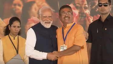 মুখ্যমন্ত্রীর শপথ নিলেন শুভেন্দু অধিকারী