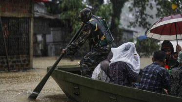 সিলেটে আশ্রয় কেন্দ্রে আড়াই লাখ মানুষ