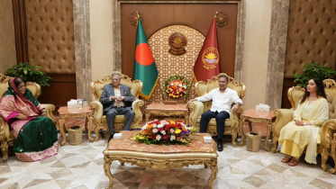 বঙ্গভবনে রাষ্ট্রপতির সঙ্গে প্রধানমন্ত্রীর সৌজন্য সাক্ষাৎ বঙ্গভবনে রাষ্ট্রপতির সঙ্গে প্রধানমন্ত্রীর সৌজন্য সাক্ষাৎ