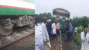 টাঙ্গাইলে নীলসাগর এক্সপ্রেস লাইনচ্যুত, উত্তরবঙ্গে ট্রেন চলাচল বন্