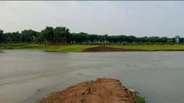 টাঙ্গুয়ার হাওরে ঢুকছে পাহাড়ি ঢল, উৎকণ্ঠায় ৮২ গ্রামের কৃষক