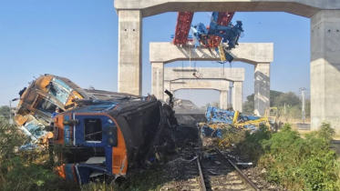 থাইল্যান্ডে ট্রেনের ওপর ক্রেন পড়ে নিহত কমপক্ষে ২২ জন