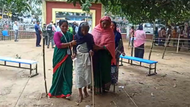 প্রথম ধাপে ঠাকুরগাঁওয়ের দুই উপজেলায় ভোটগ্রহণ চলছে