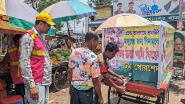 চলমান তাপদাহে টিম খোরশেদের সেবা অব্যাহত