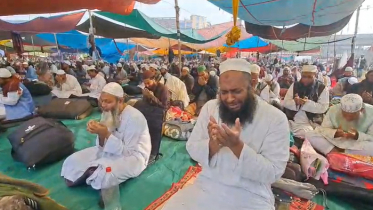 টঙ্গীর জোড় ইজতেমার মোনাজাতে মুসল্লিদের ঢল