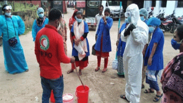 তিন পার্বত্য জেলায় করোনা সংক্রমণ প্রতিরোধ কার্যক্রম চলছে