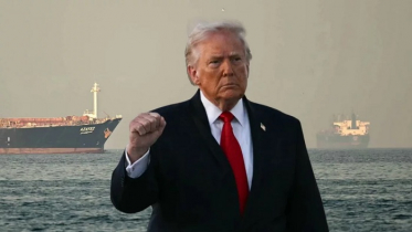 হরমুজে মার্কিন অবরোধ শুরু, ইরানি জাহাজ ধ্বংসের হুঁশিয়ারি ট্রাম্পের হরমুজে মার্কিন অবরোধ শুরু, ইরানি জাহাজ ধ্বংসের হুঁশিয়ারি ট্রাম্পের