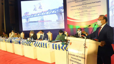 ‘প্রধানমন্ত্রী শেখ হাসিনা ক্ষমতায় আছে বলেই পদ্মা সেতু দৃশ্যমান’