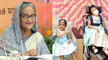 ‘সংযুক্ত মাথা থেকে মুক্তি পেয়ে রাবেয়া-রোকেয়া’র ঘরে ফেরা গর্বের’