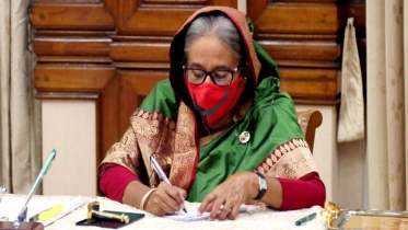প্রধানমন্ত্রী স্মারক ডাকটিকিট অবমুক্ত করেছেন