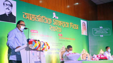 ‘বঙ্গবন্ধুর জন্মশতবার্ষিকীতে ২১ লাখ মানুষকে সাক্ষরতা করা হবে’