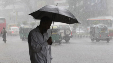 হালকা থেকে মাঝারী ধরনের বৃষ্টির সম্ভাবনা